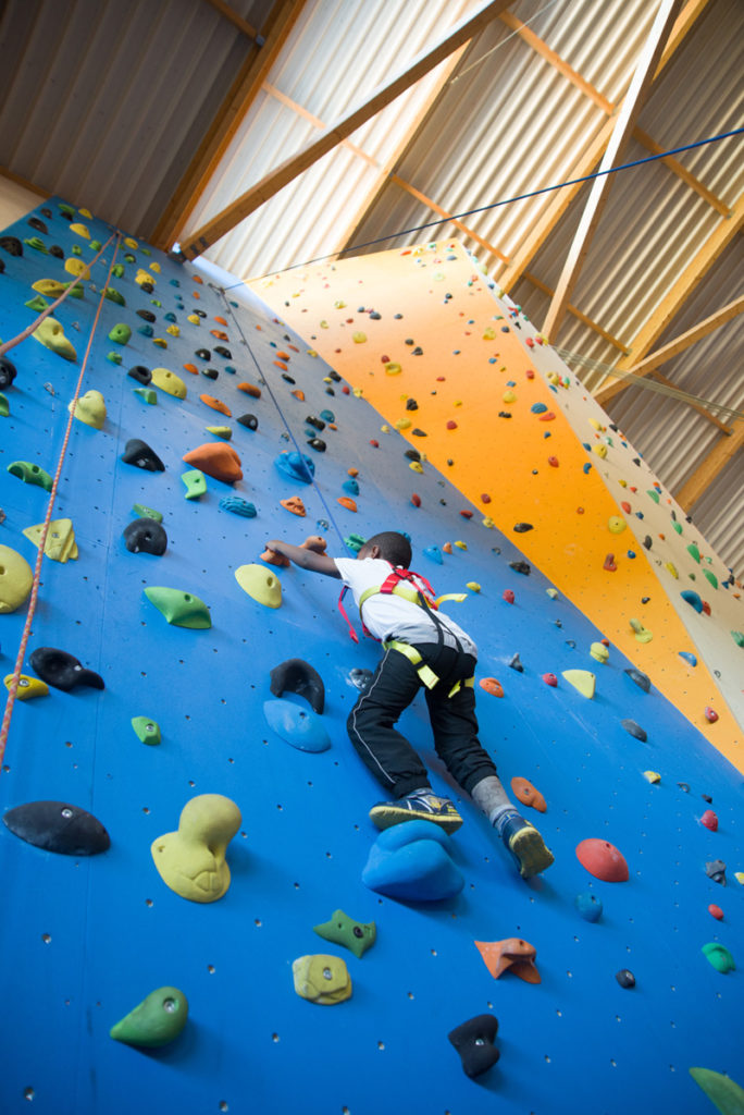 Complexe Euro-méditerranéen - mur d'escalade en Lozère